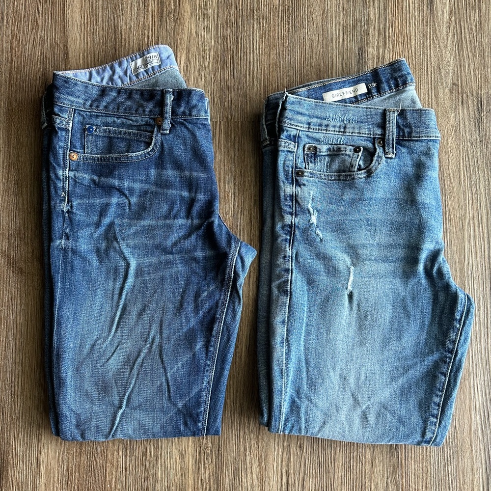 Gap Jeans Bundle - Size 29/8 | Real Straight and Girlfriend Jeans